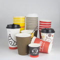 Factory direct sale high quality disposable coffee cup type paper cup wholesale